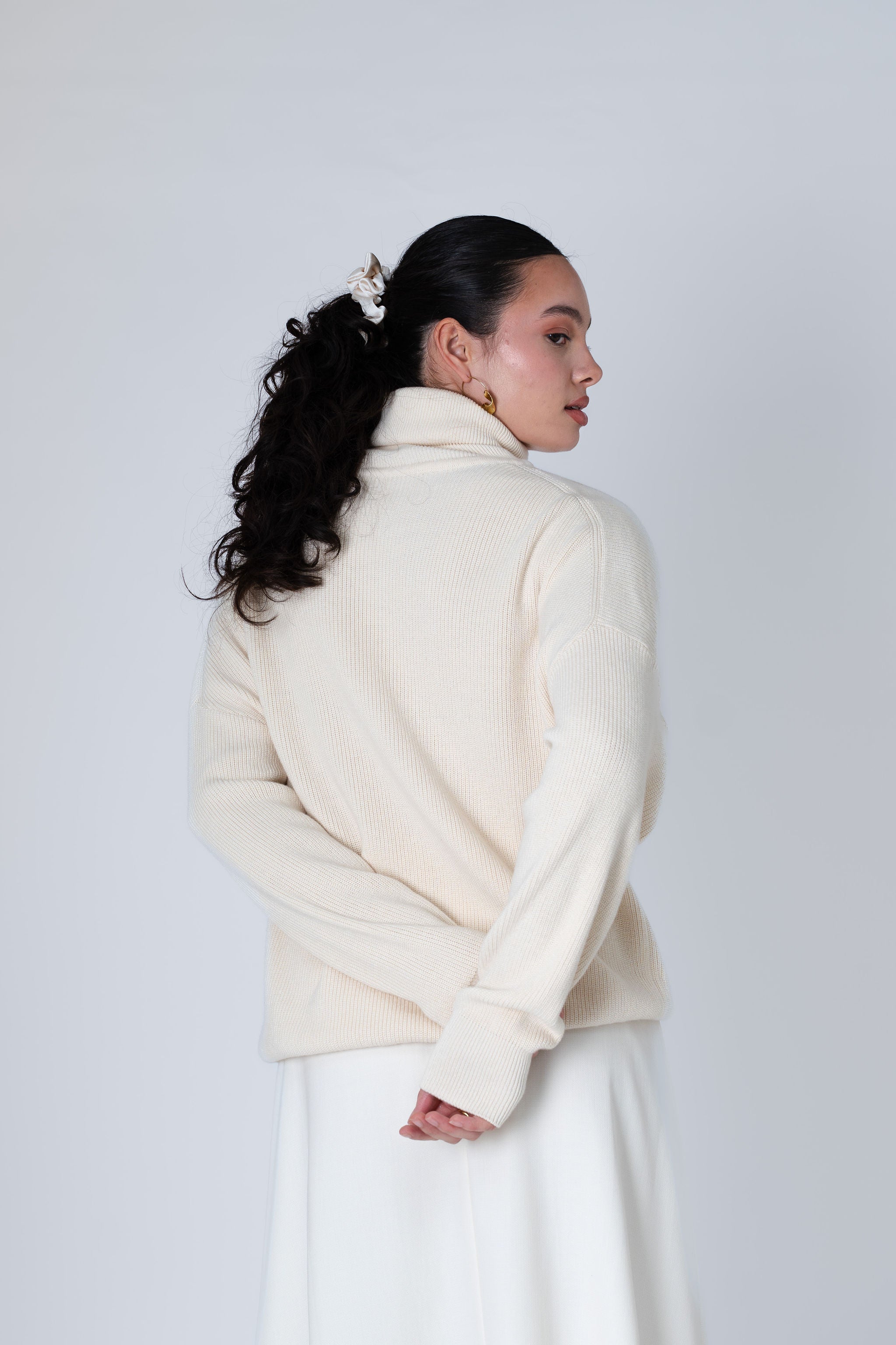 Alba Knit - Ecru
