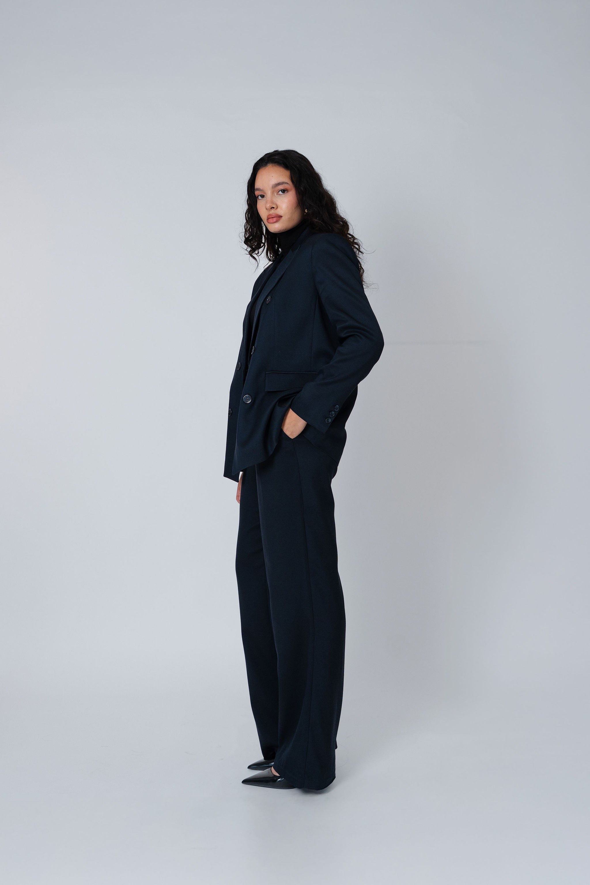 Eterna Trouser - Navy