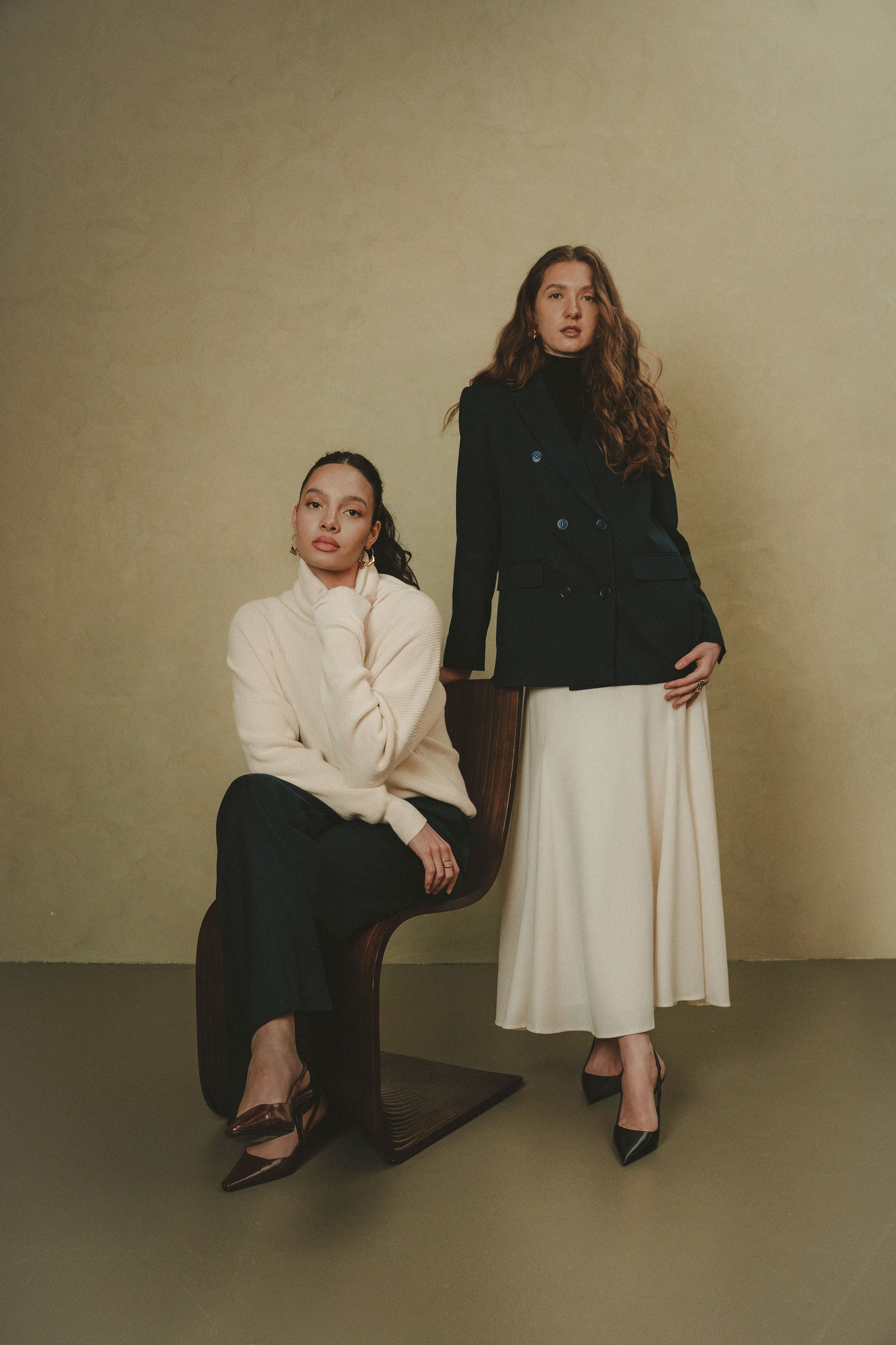 Eterna Trouser - Navy